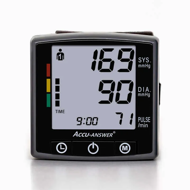 مراقبة ضغط الدم التلقائي للمعصم OEM ODM . Automatic Wrist Blood Pressure Monitor OEM ODM LCD