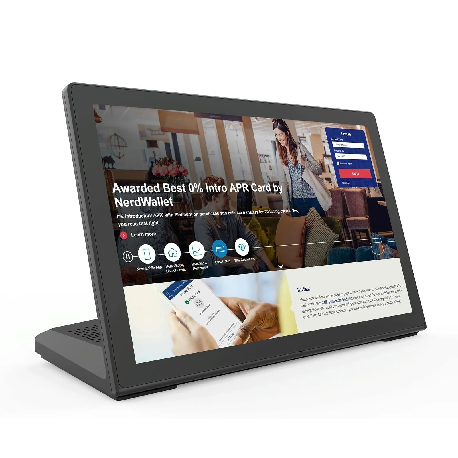 10.1 Inch Lcd Touch All in one Pc 2gb 16gb Android 8.1 Rk3228 Inch Quad Core Tooth/wifi/rj45/tf/hdmi