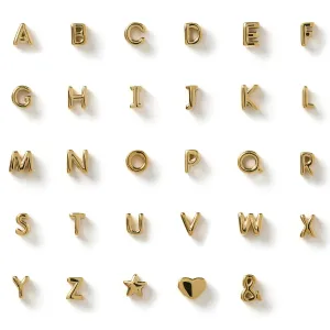 Alphabet String Bracelet Charm