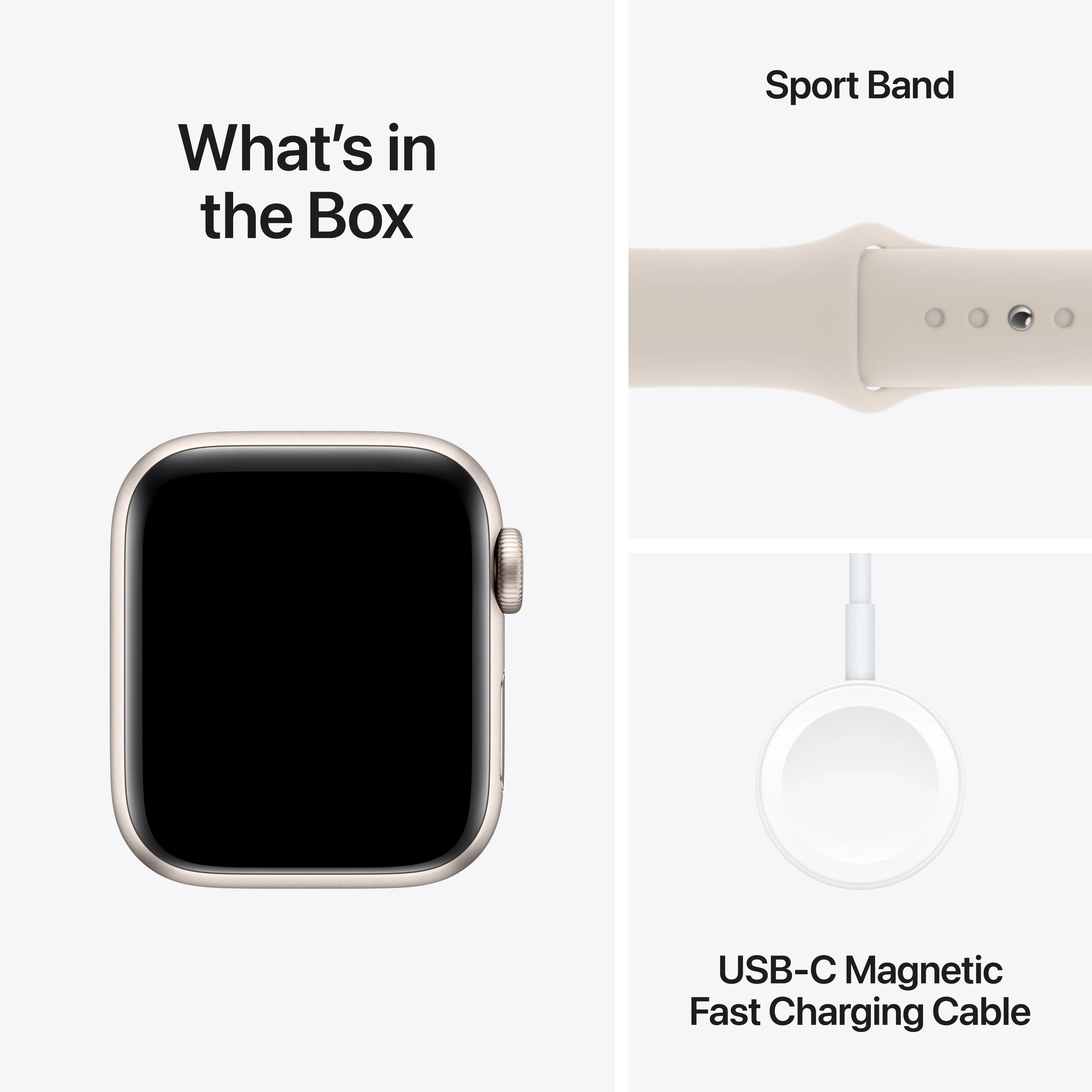 Apple Watch SE Gen 2 (GPS) 40mm / 44mm Aluminium Case with Sport Band