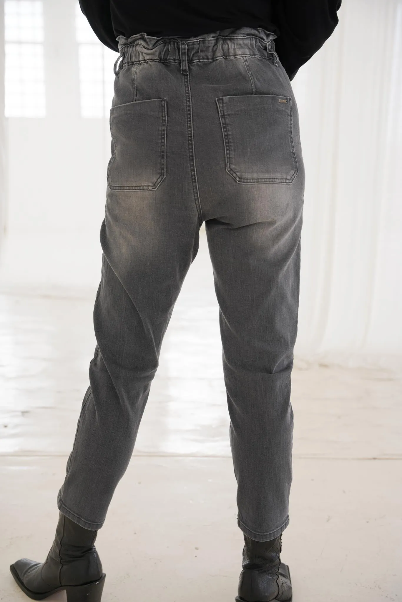Dark Grey Paper Bag