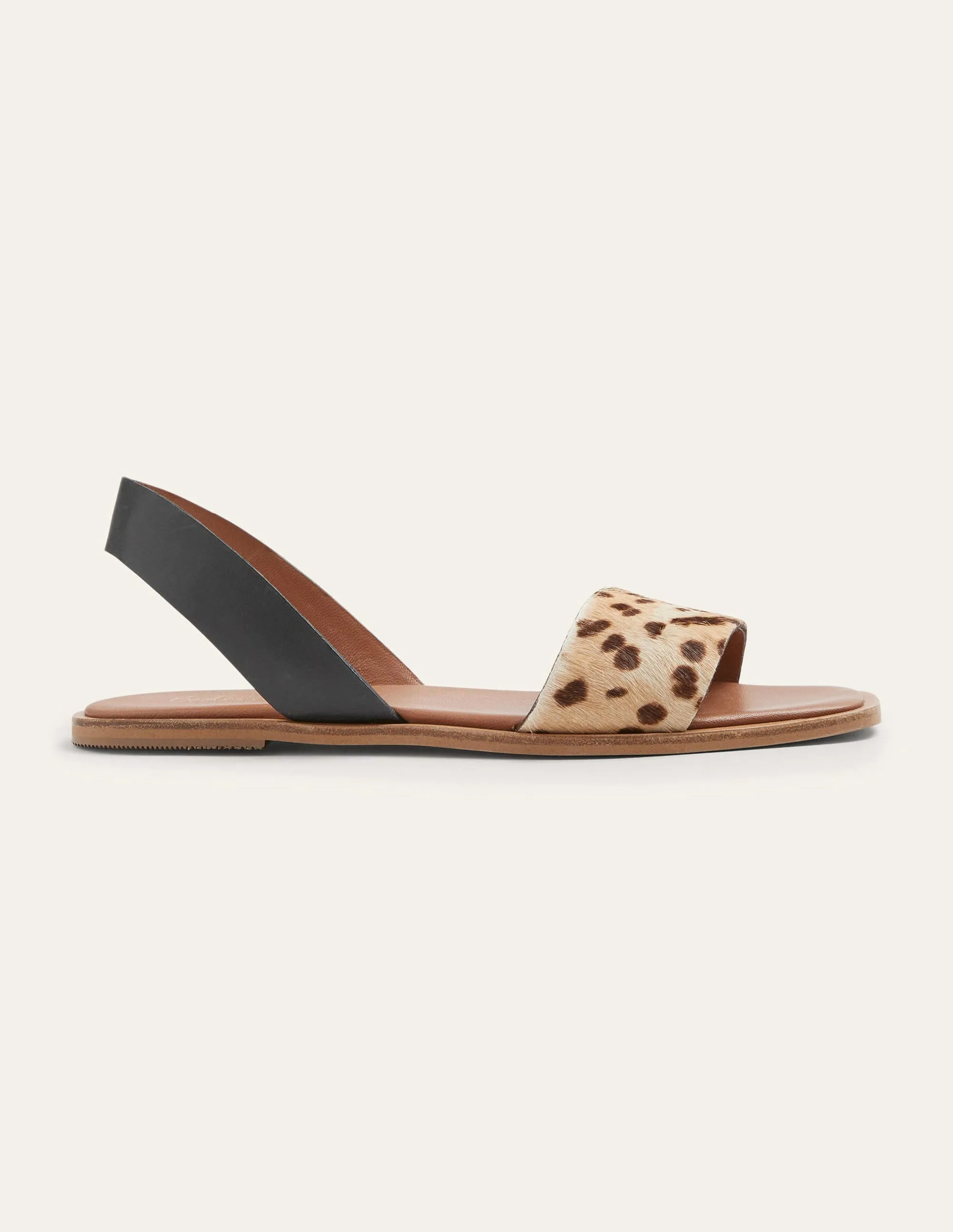 Front Strap Sandals-Leopard