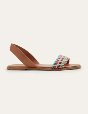 Front Strap Sandals-Multi