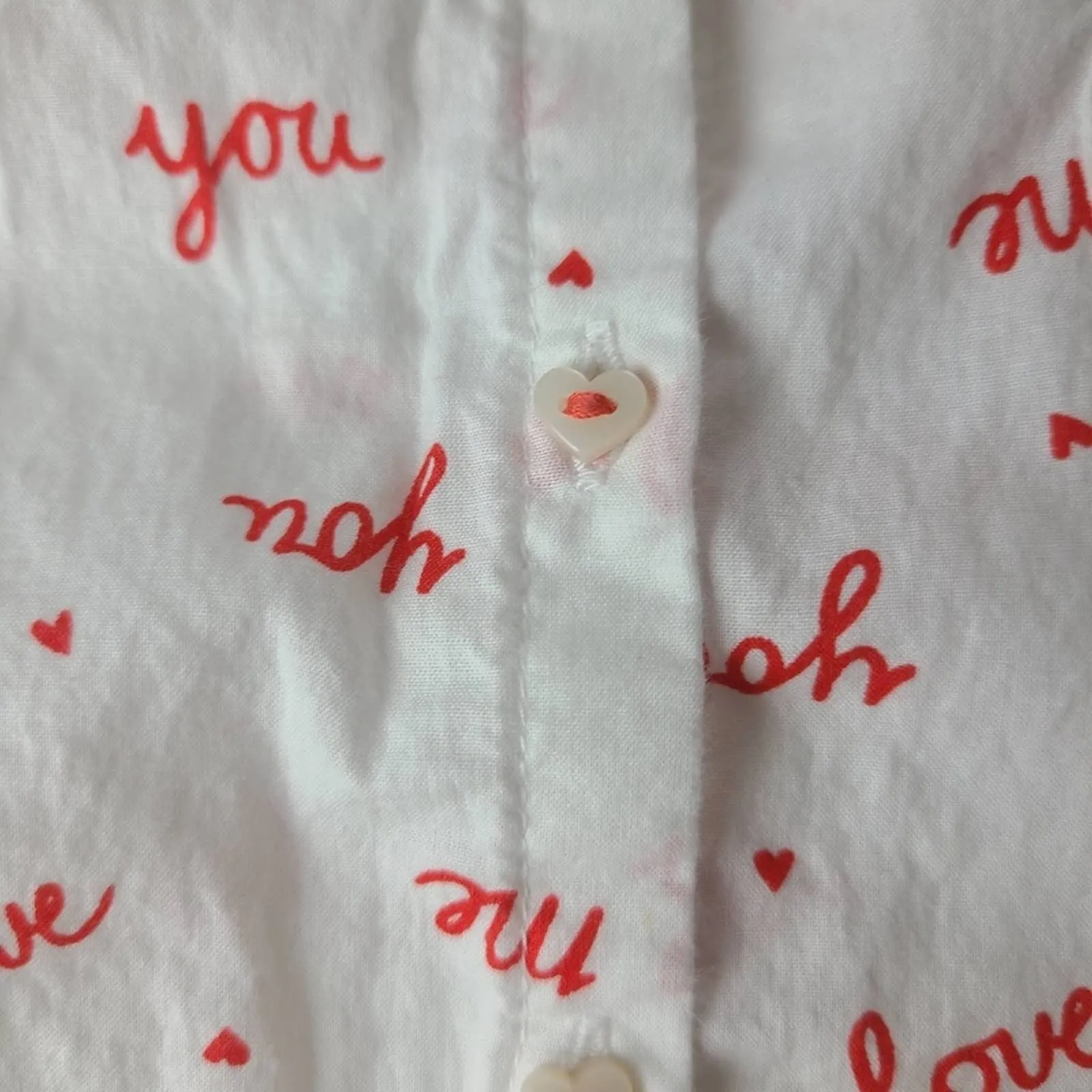 H & M Girls Summer Love Top - 8