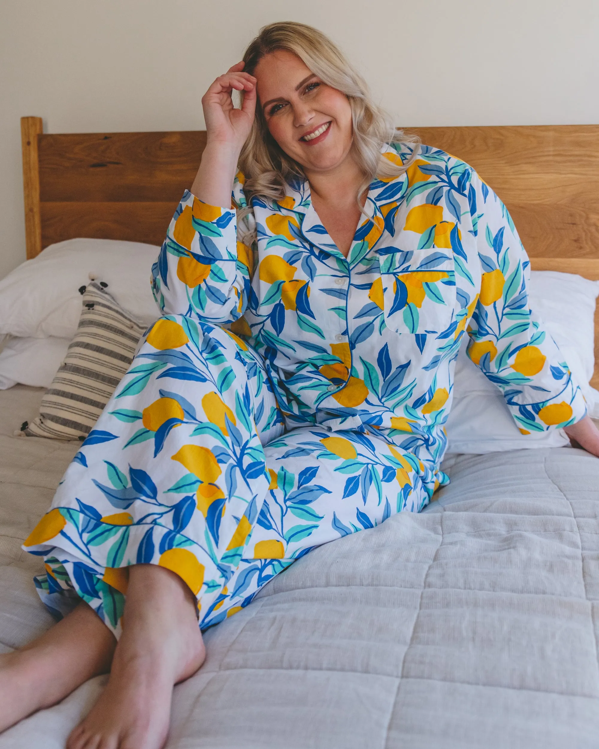 Lemon Zest - Long Sleep Set - Cloud