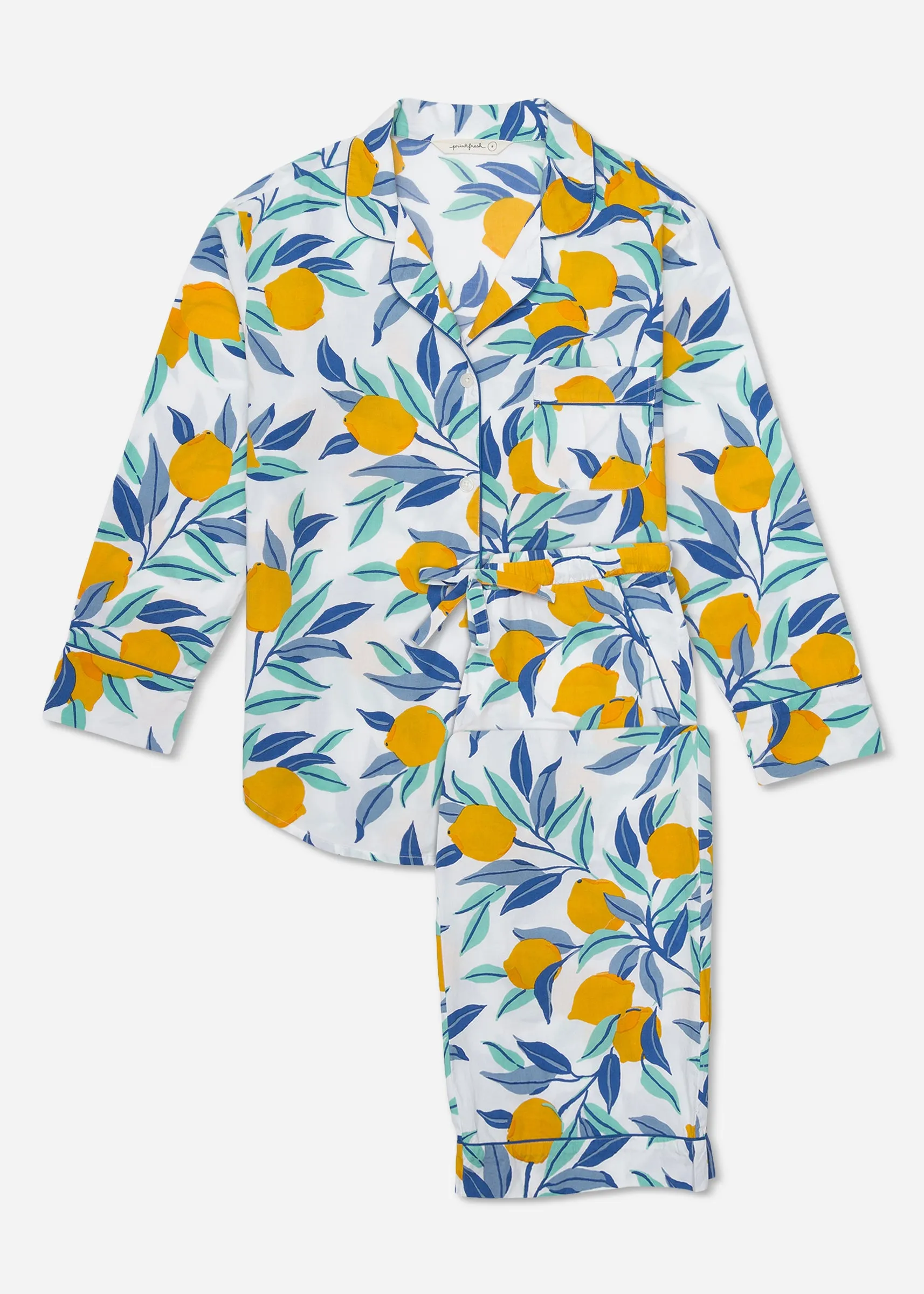 Lemon Zest - Long Sleep Set - Cloud