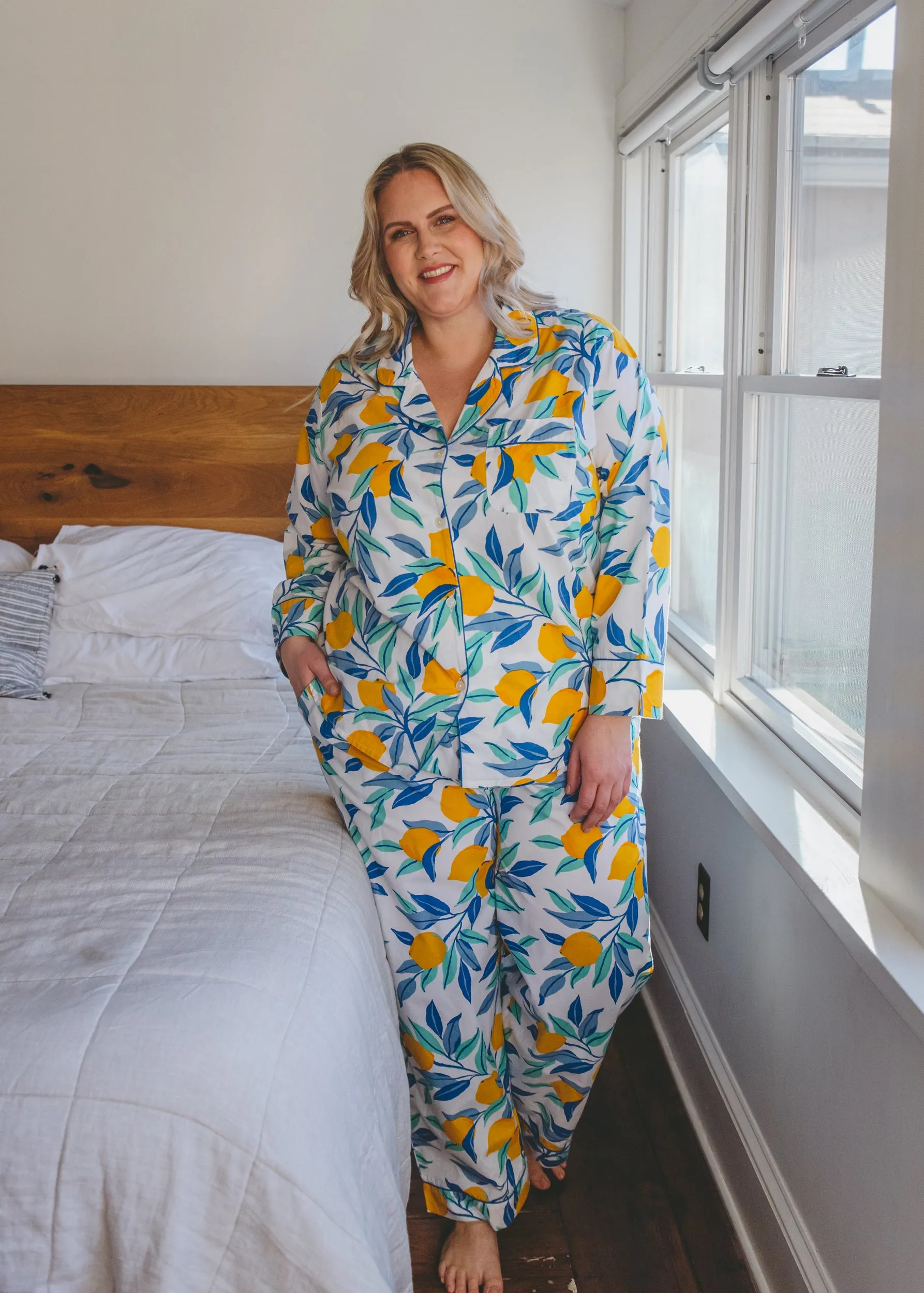 Lemon Zest - Long Sleep Set - Cloud