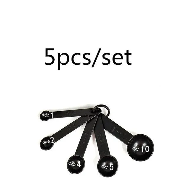 Measuring Cups and Measuring Spoon Scoop Silicone Handle Kitchen Measuring Tool Measuring Cup Spoon Scales Measuring Spoons