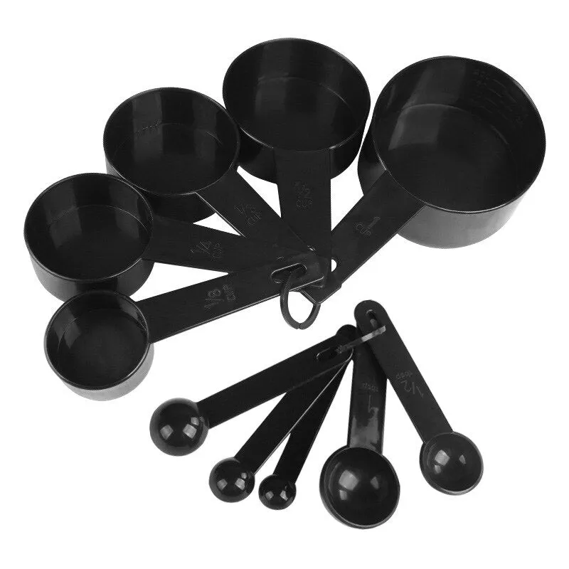 Measuring Cups and Measuring Spoon Scoop Silicone Handle Kitchen Measuring Tool Measuring Cup Spoon Scales Measuring Spoons