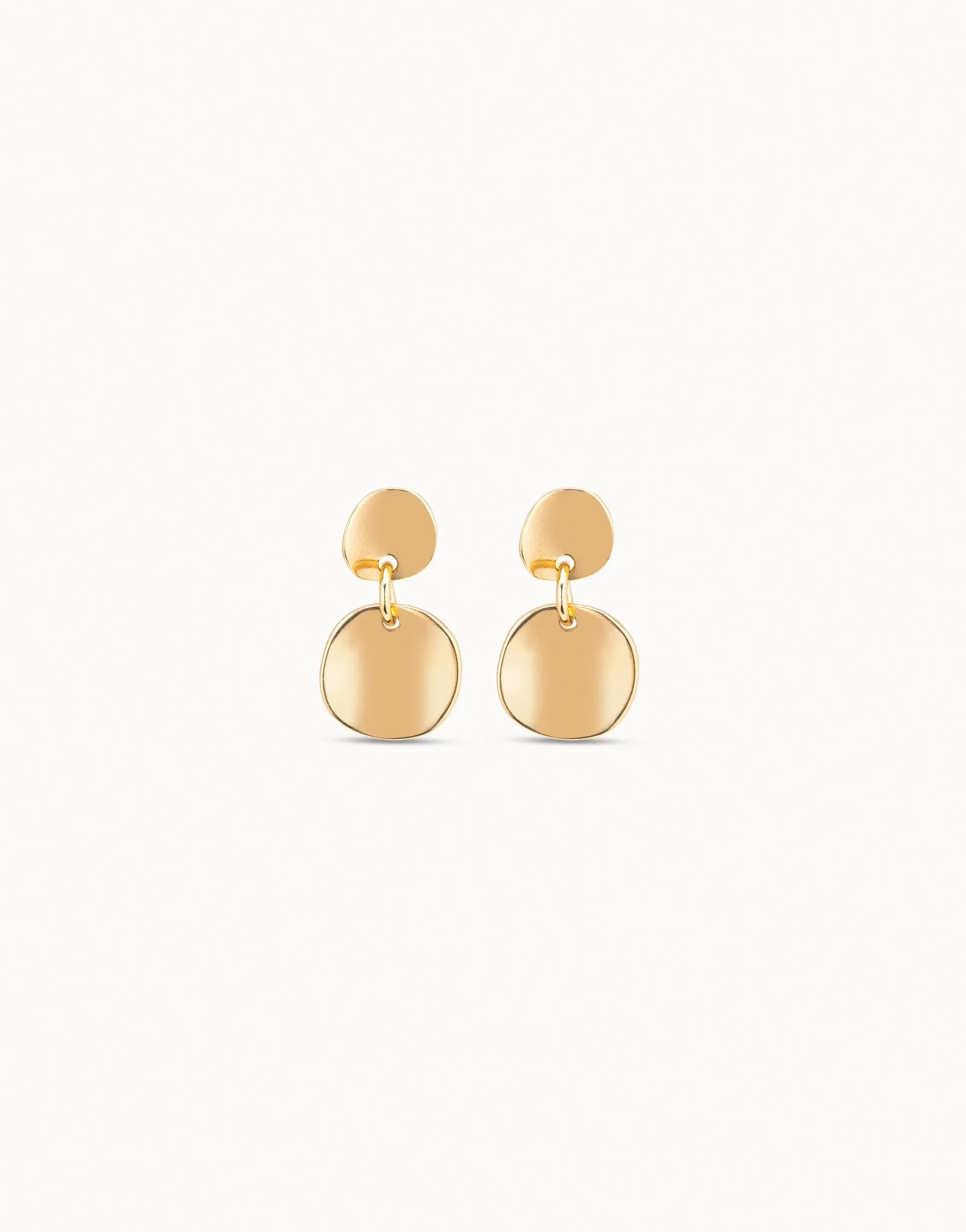 Scales Gold Earring