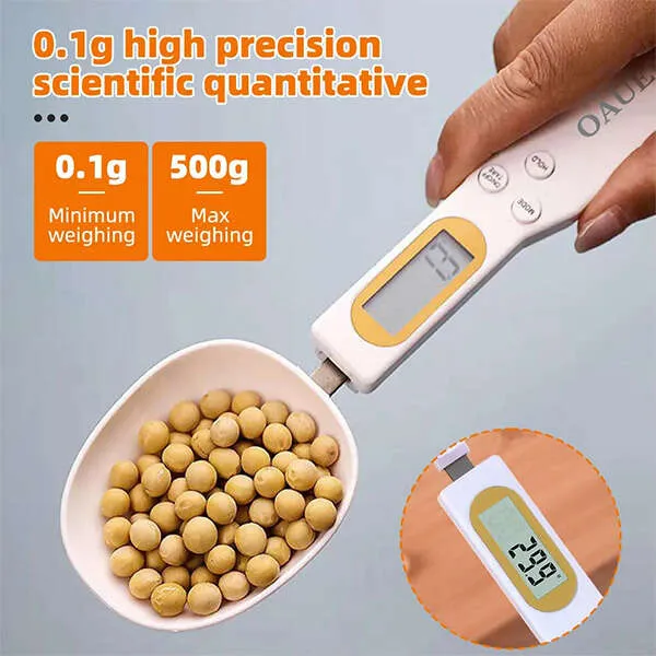 Scoopey - Spoon with a built-in scale