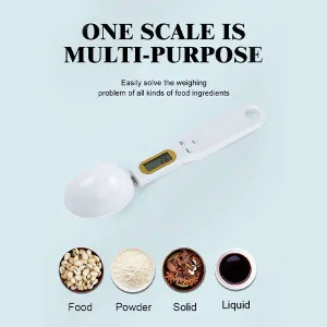 Scoopey - Spoon with a built-in scale