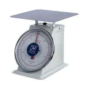 Thunder Group SCSL004 Portion Control 20 lb Scale with Stainless Steel Top Plate and Oversized Dial