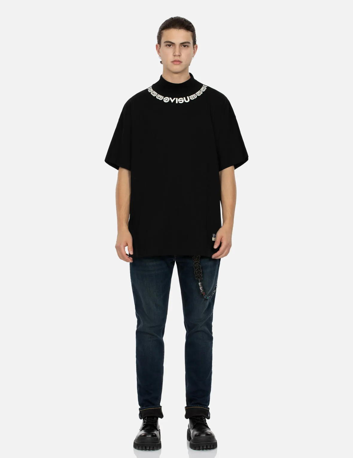 Wheel of Wisdom Print Relax Fit T-shirt